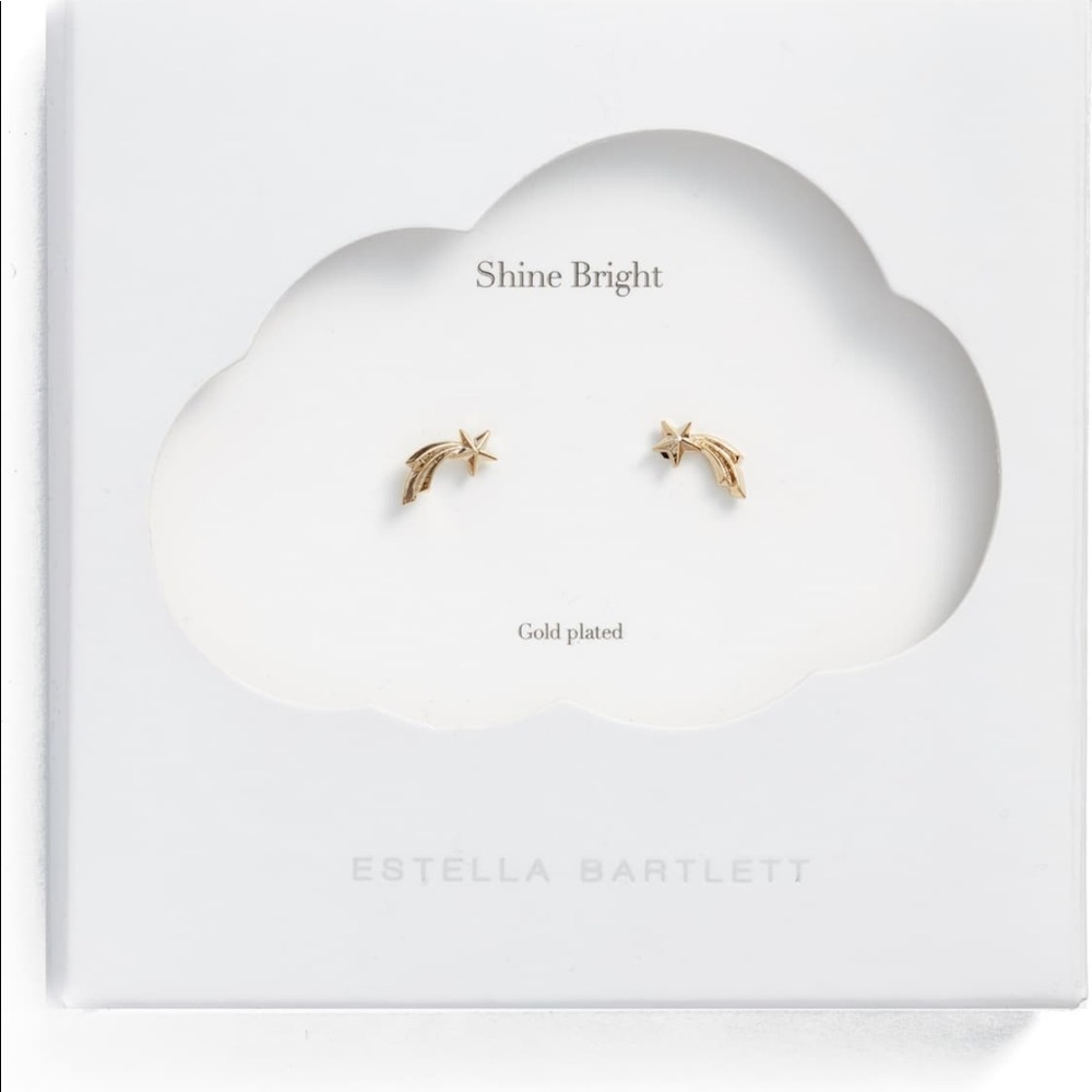 NWT Estella Bartlett Shine Bright Star Earrings